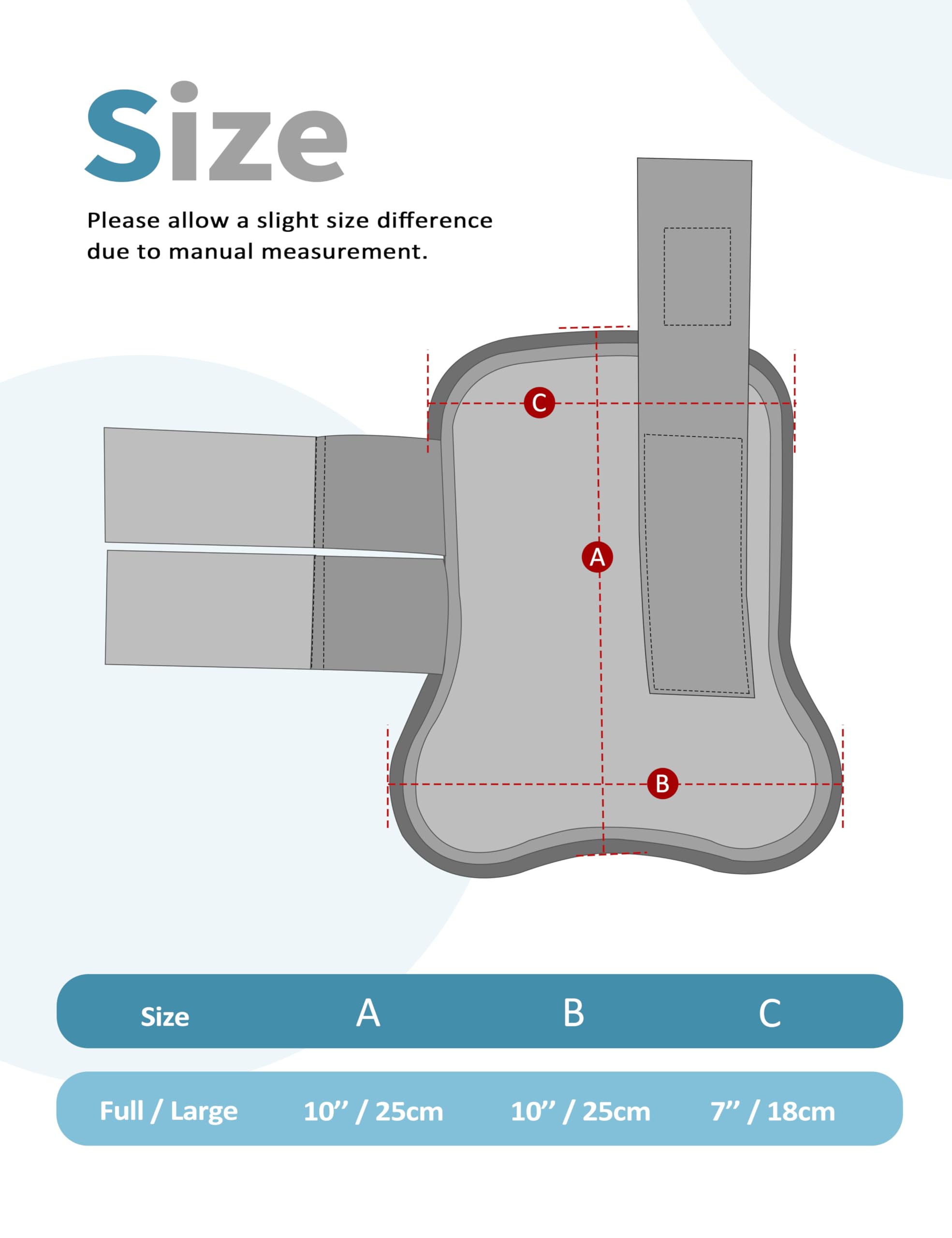 Harrison Howard Azure L back strap on boot displays strong adjustable fit