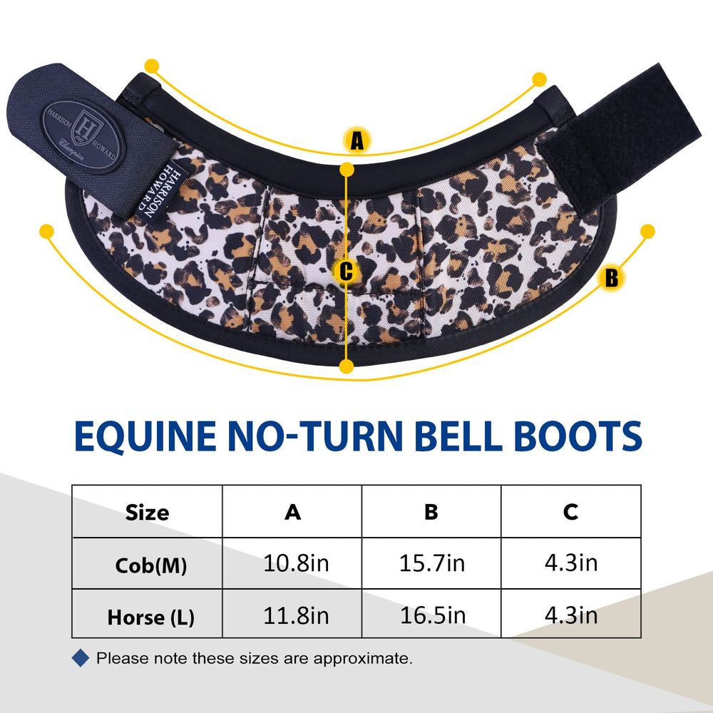 Harrison Howard waterproof material highlights water resistance to keep hooves dry in wet conditions.