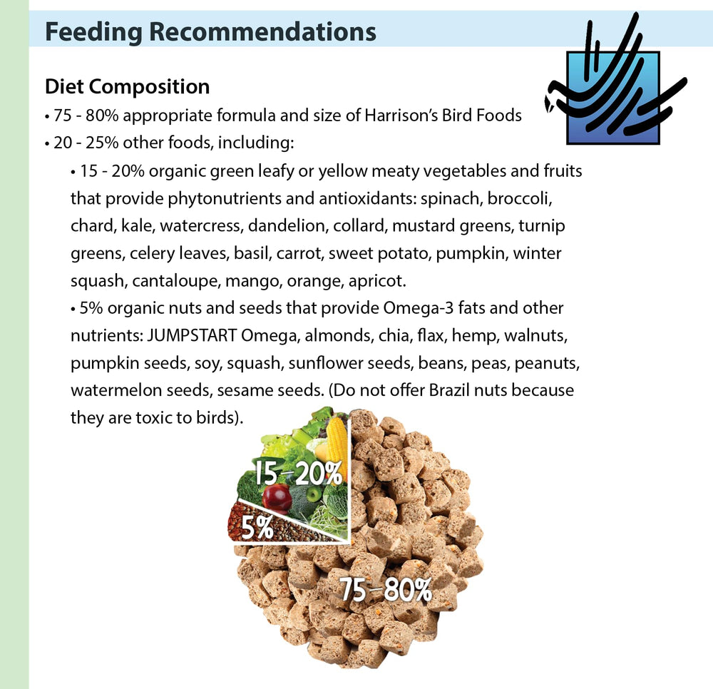 Harrison's Organic heritage ingredients close-up showing wholesome grains for balanced nutrition.