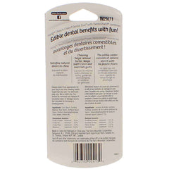 Hartz Chew N Clean durable nylon shell with bacon center for longer chewing.