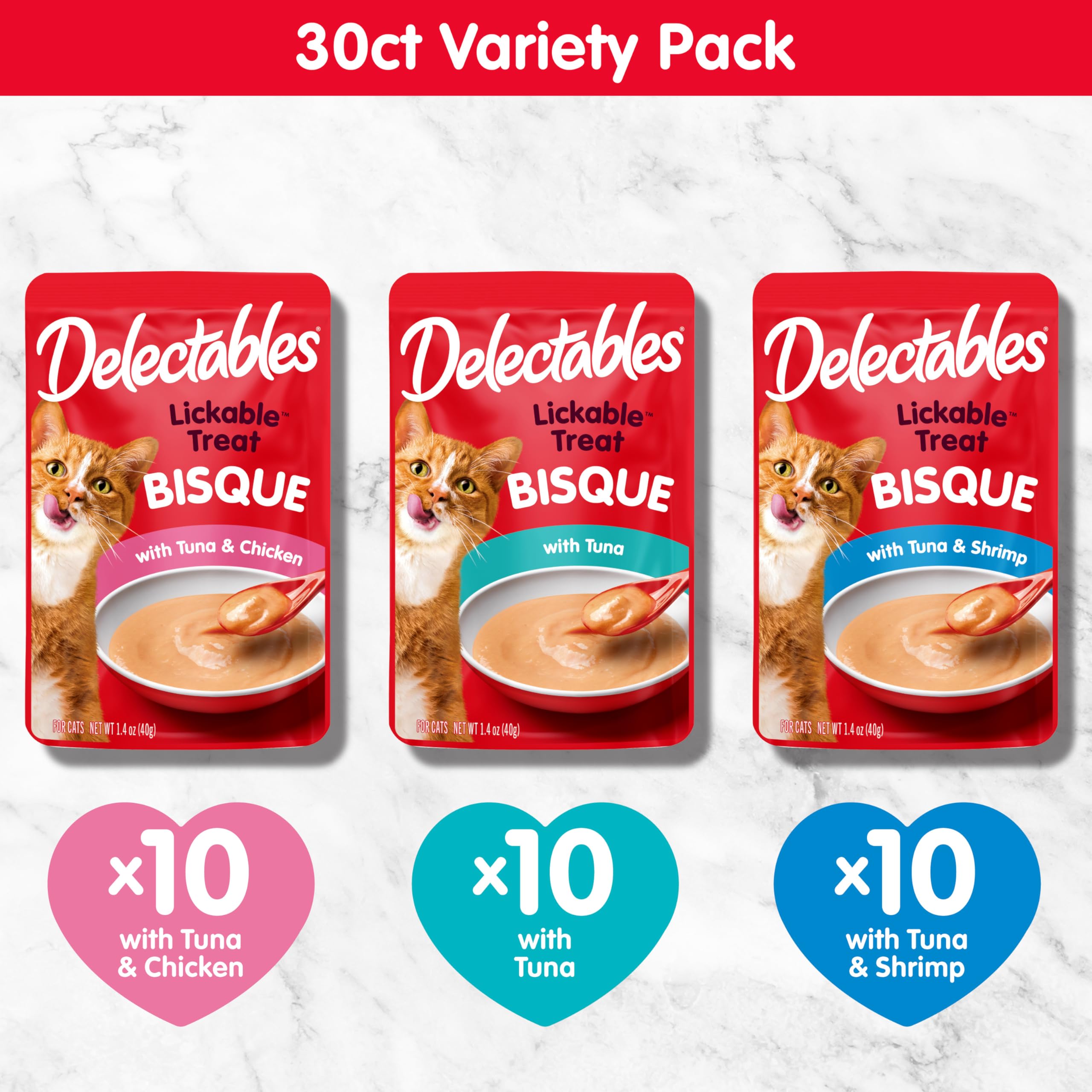 Hartz Delectables Bisque cat-enjoyment shot demonstrates versatile serving options
