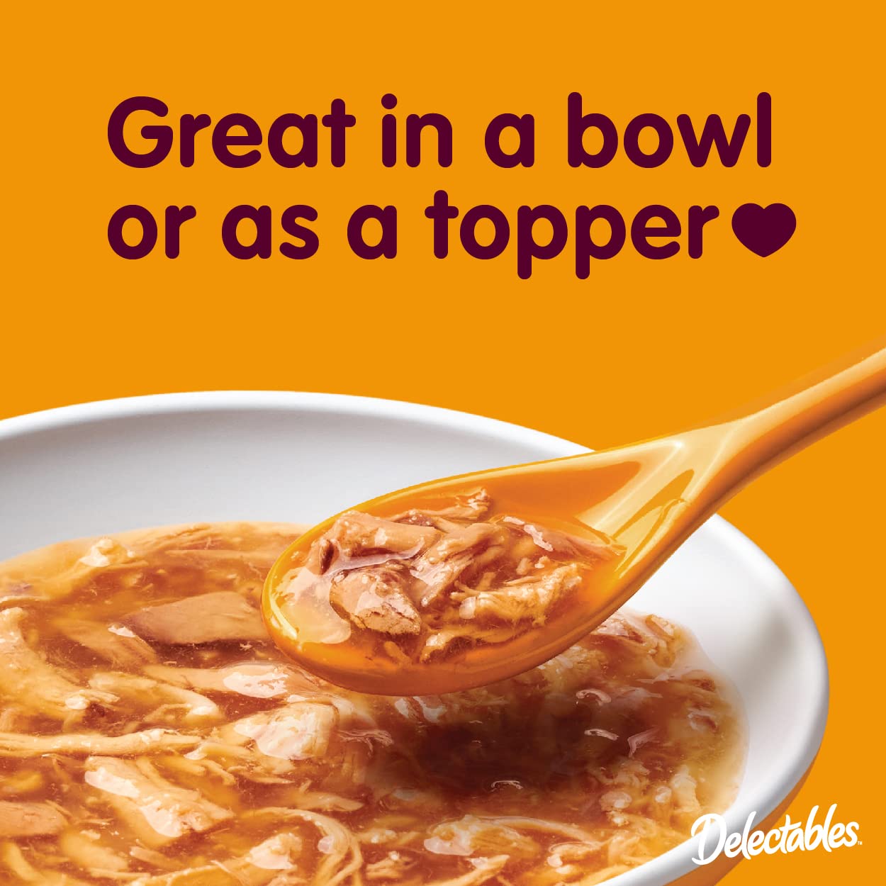 Hartz Delectables Stew 1.4-ounce pouch, easy-open for quick treats.