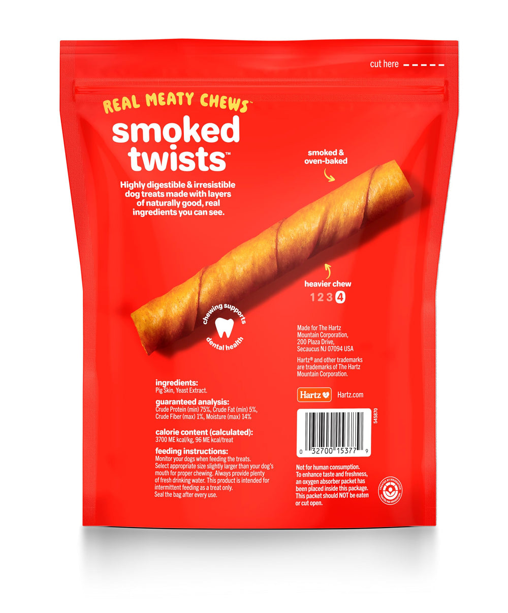 Textura en espiral de Hartz Oinkies favorece masticación prolongada