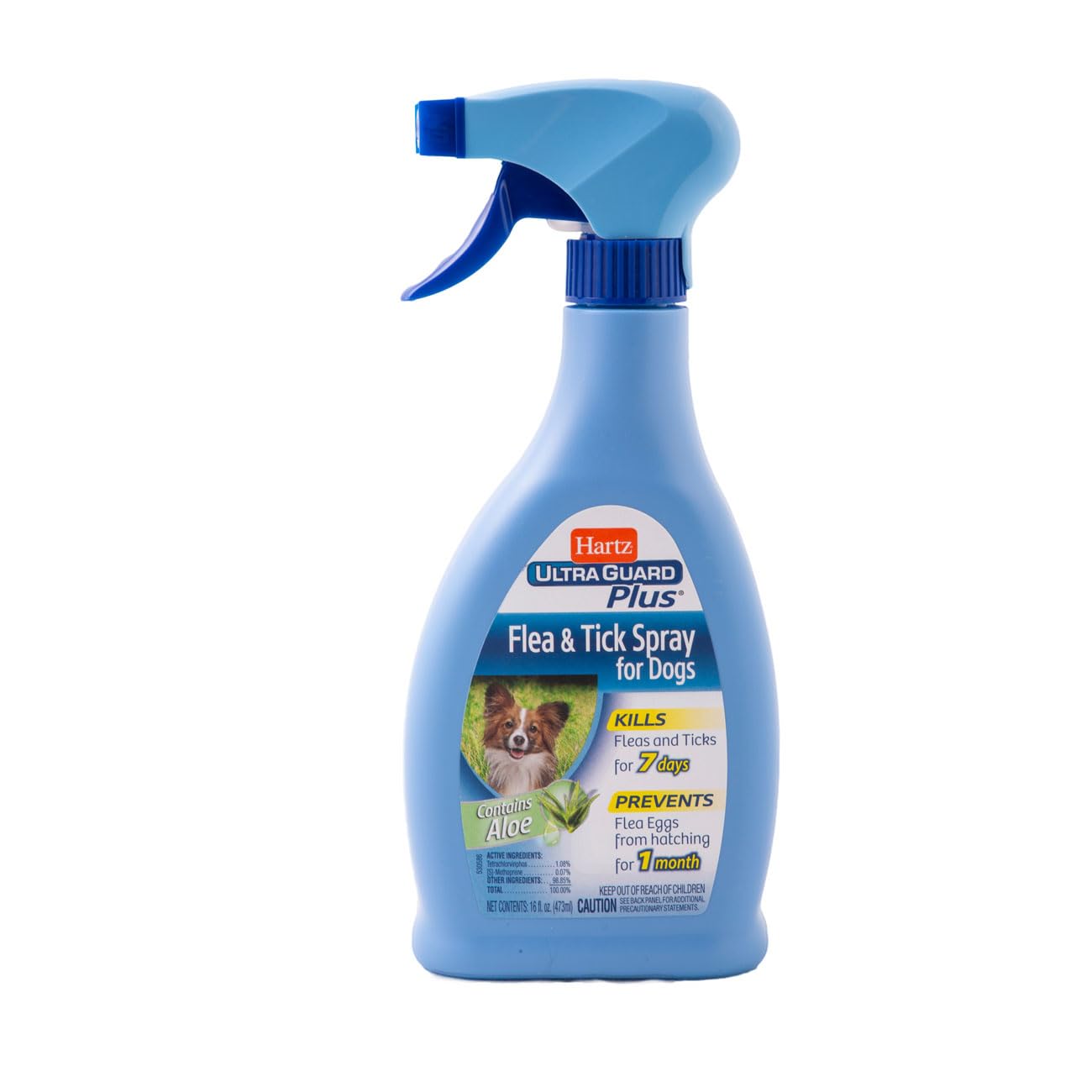 Hartz UltraGuard Plus: spray para perros para control rápido de pulgas y garrapatas