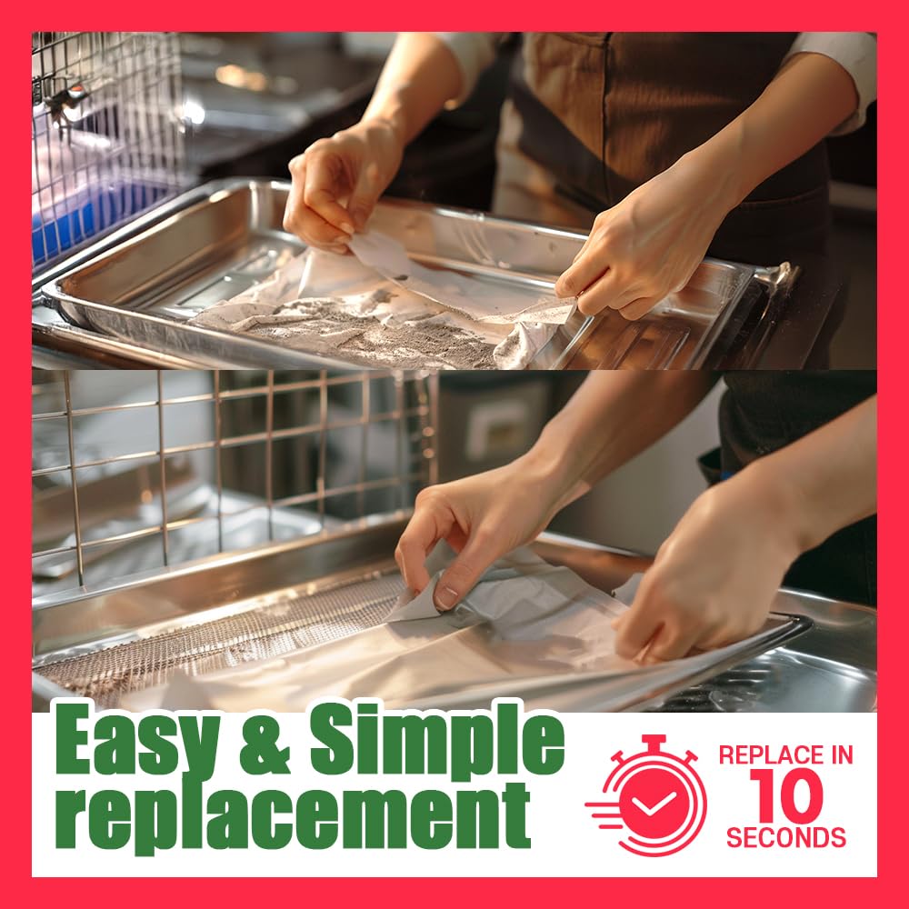HA SHI Hashi bird cage liner bulk pack saves costs.