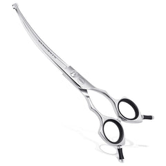 HASHIMOTO dog scissors rounded-tip for safer grooming around pets.