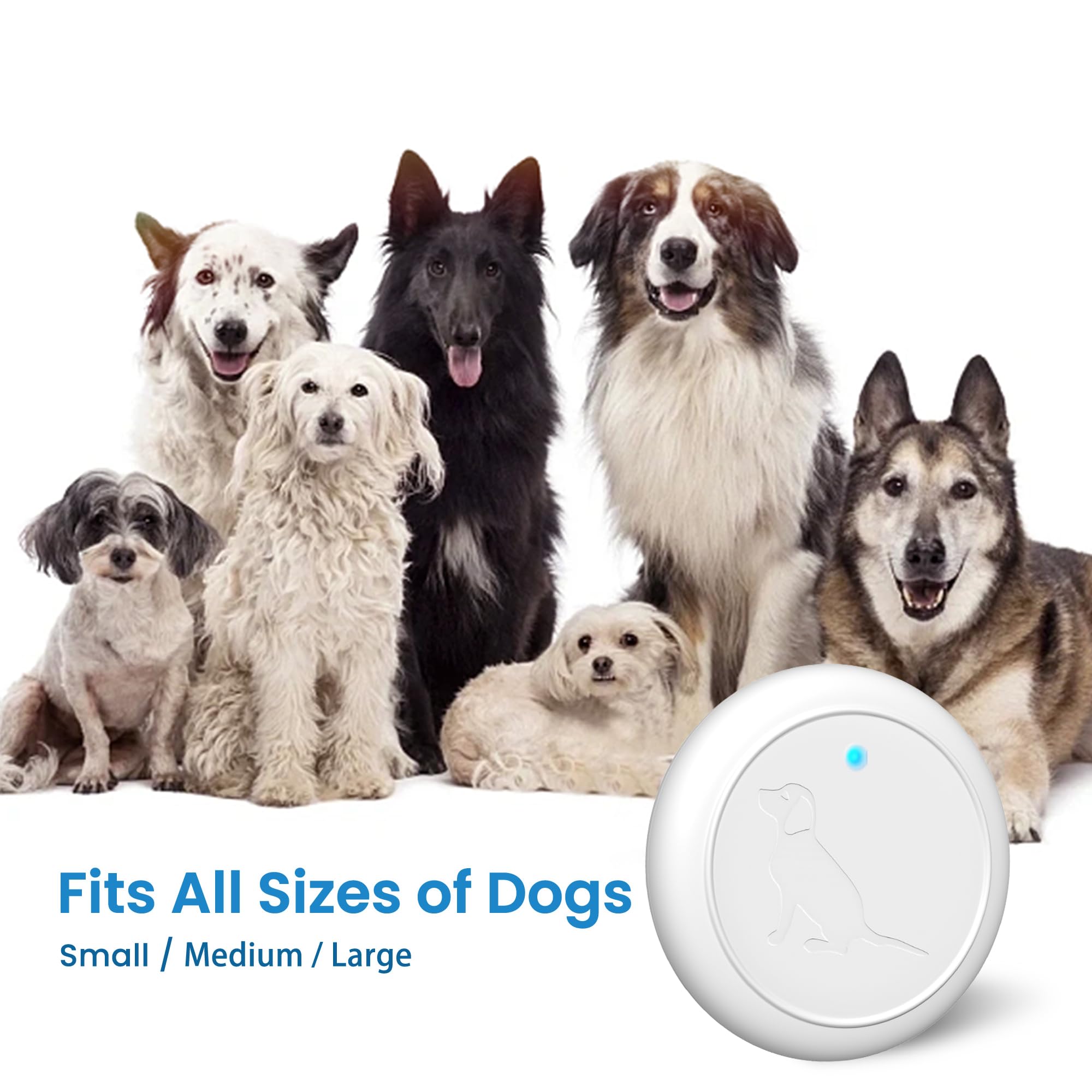 Hathever dogs of all sizes benefit from a large touch area and easy use