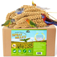 HATORTOP spray millet for birds packaging shown for easy feeding in cages
