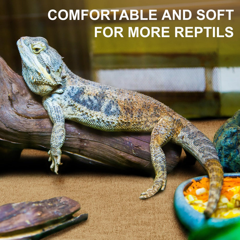Haull reptile cage mats are washable and reusable for easy upkeep