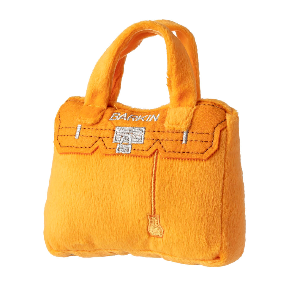 Haute Diggity Dog Barkin Bag machine-washable plush for easy cleanup.