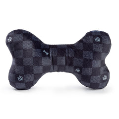 Haute Diggity Dog Chewy Vuiton Bone squeaker engages dogs during active play.