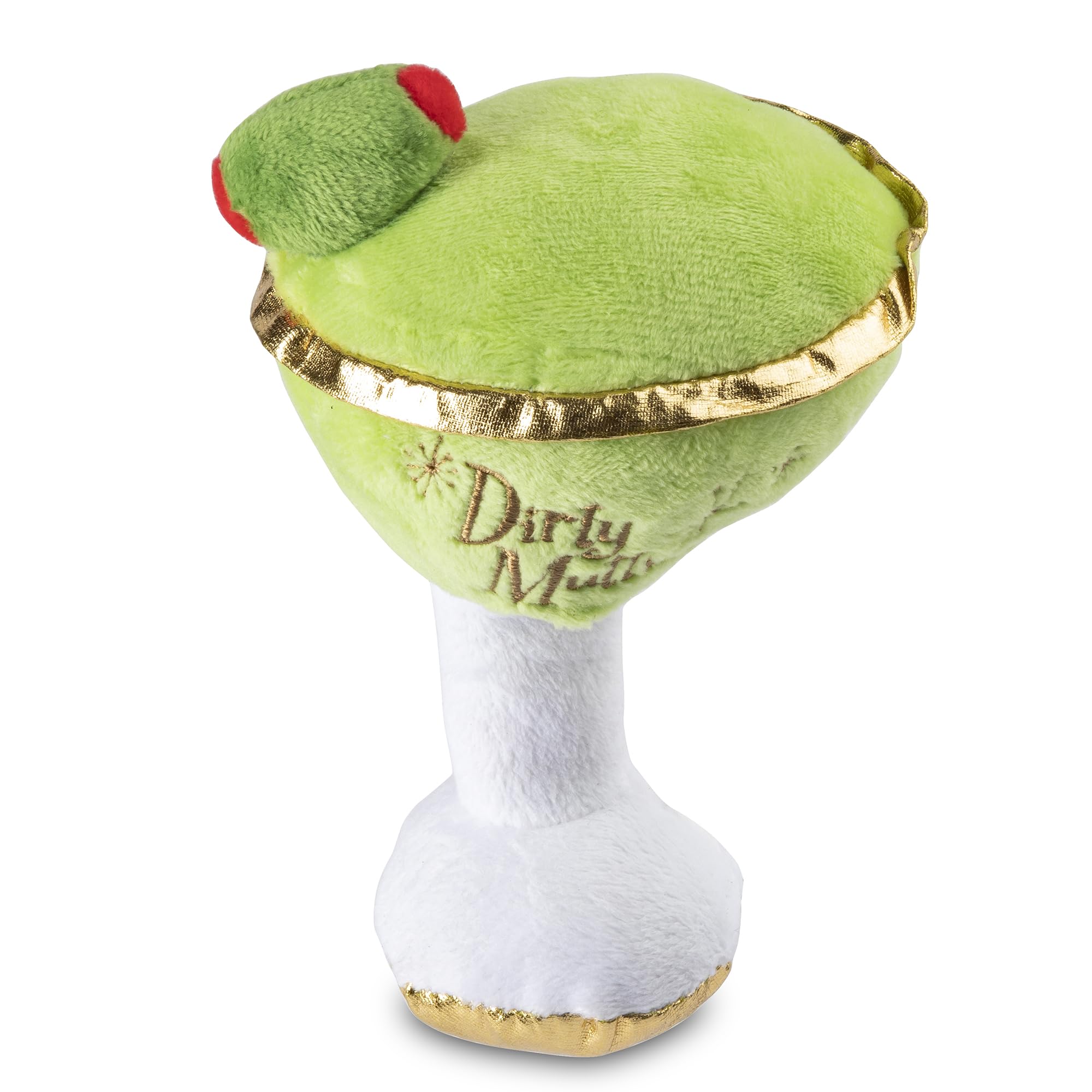 Haute Diggity Dog Dirty Muttini front view toy for playful fetch