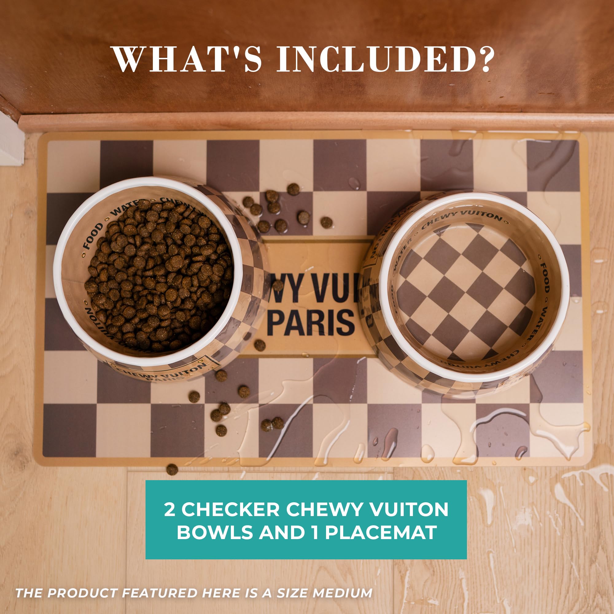 Haute Diggity Dog easy-clean placemat: keeps feeding area tidy with minimal effort.