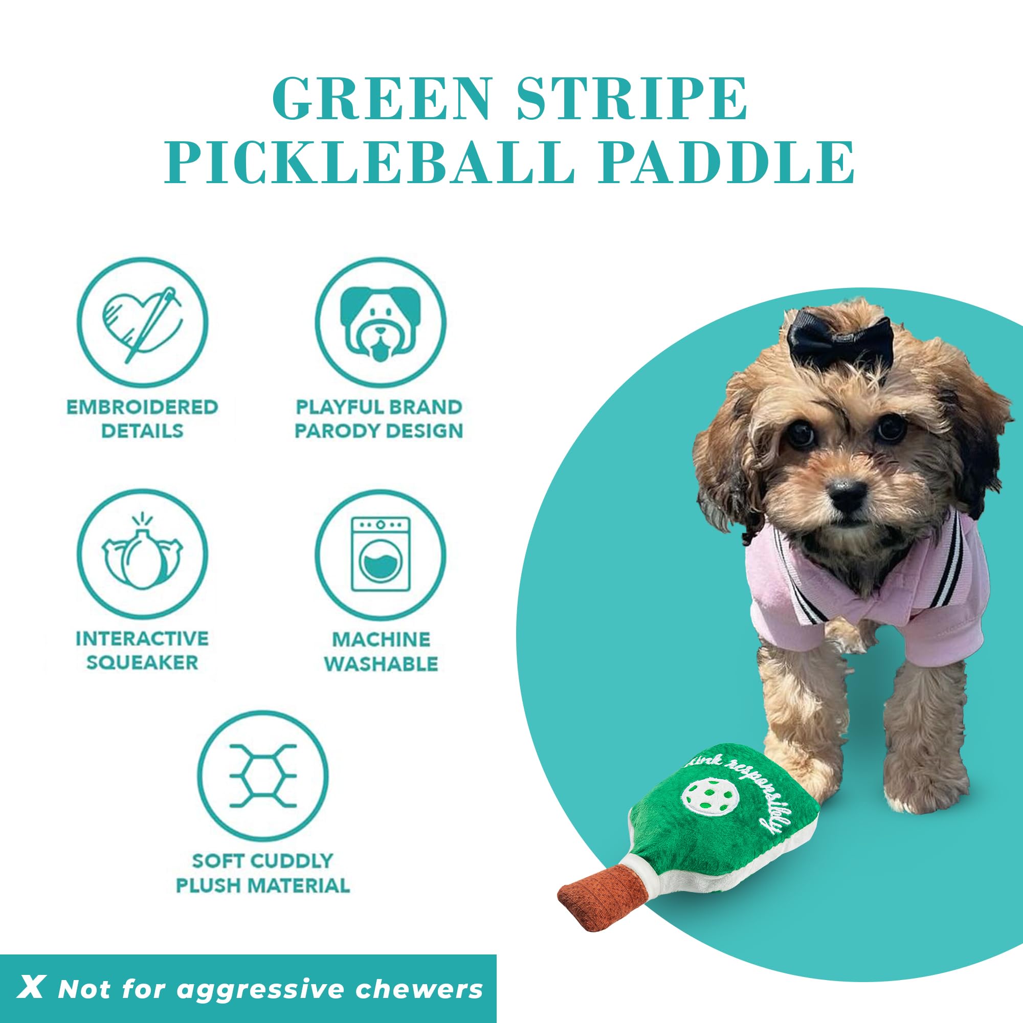 Haute Diggity Dog soft plush material, cozy feel for cuddles and gentle fetch.