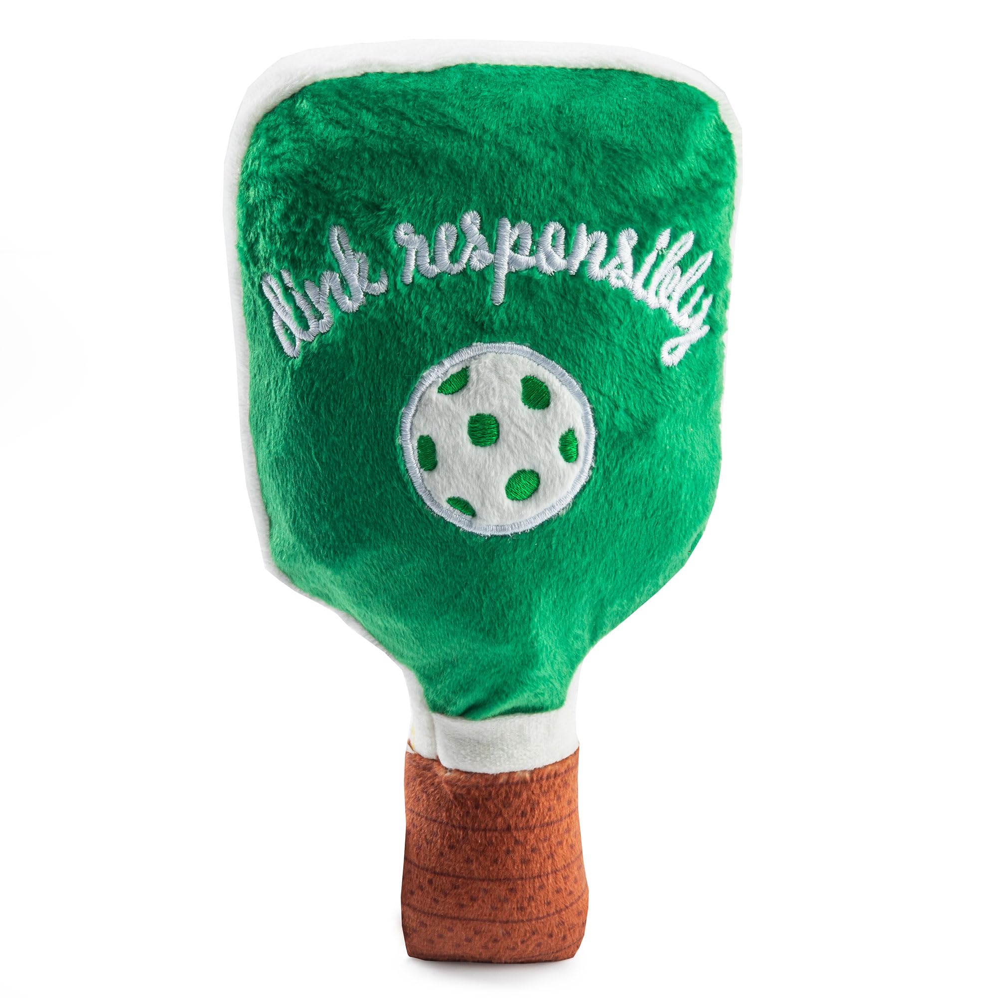 Haute Diggity Dog paddle toy with squeaker visible, engaging sound for interactive play.