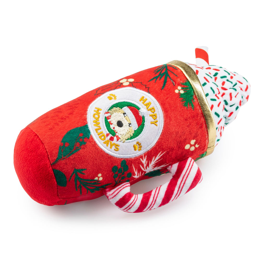 Textura duradera para mordisqueos y abrazos repetidos con Howliday Cheer