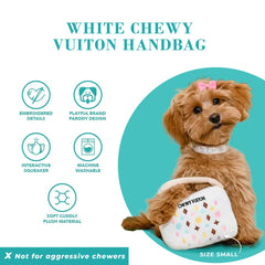 Haute Diggity Dog interactive squeaker keeps dogs engaged during fetch and tug