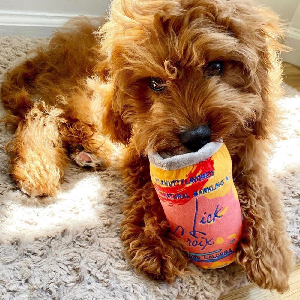 Haute Diggity Dog machine-washable toy stays clean with cold wash and low tumble.
