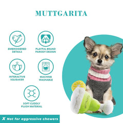 Haute Diggity Dog Muttgarita shines at the dog park for extended playtime.