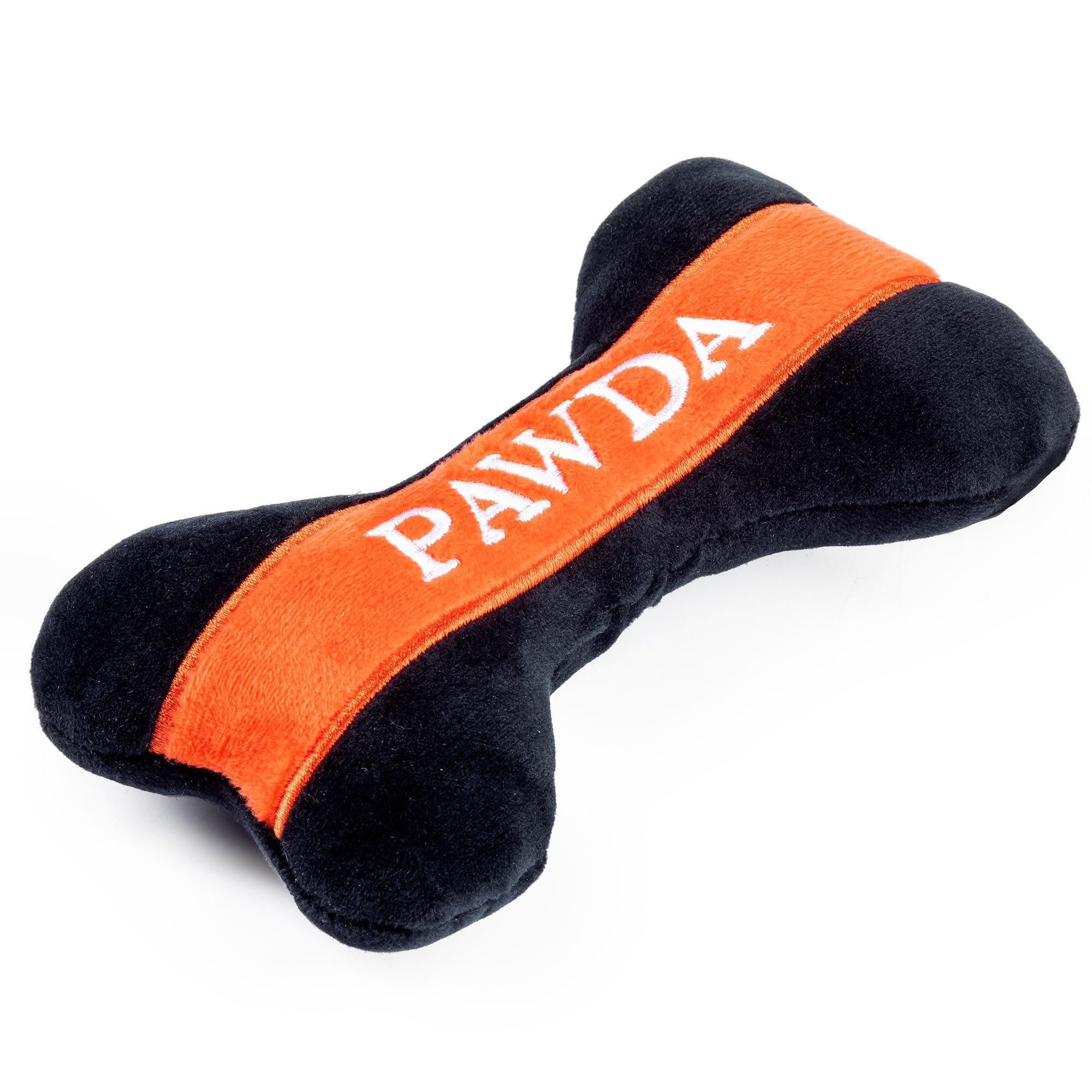 Haute Diggity Dog Pawda Bone squeaker inside keeps dogs engaged during independent play
