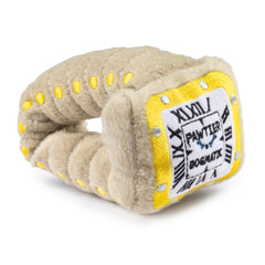 Haute Diggity Dog Pawtier Watch toy with plush design for cozy cuddles and interactive play.