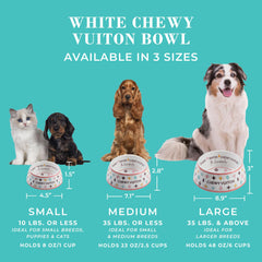 Haute Diggity Dog placemat with bowls arranged for a tidy feeding area