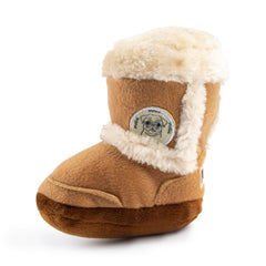 Haute Diggity Dog Pugg Boot front view plush toy for stylish fetch sessions.