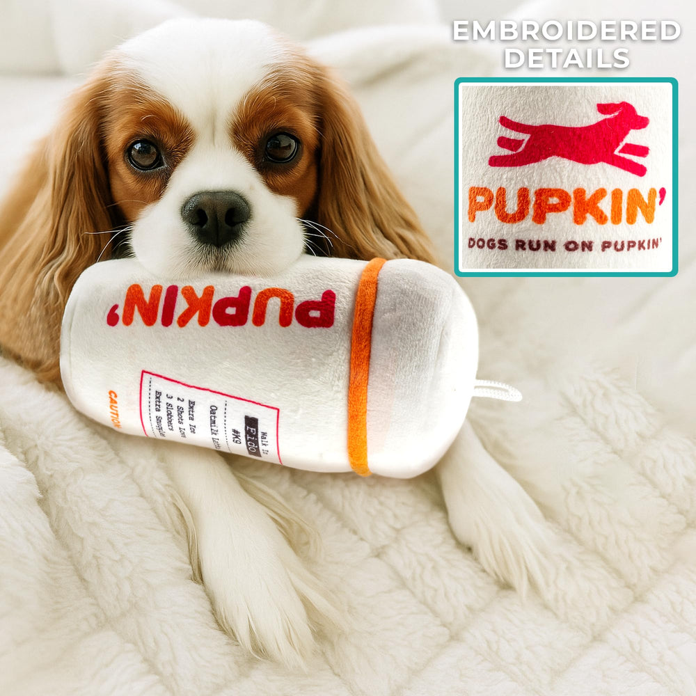 Haute Diggity Dog Pupkin Donuts machine washable for easy cleanup after adventures.