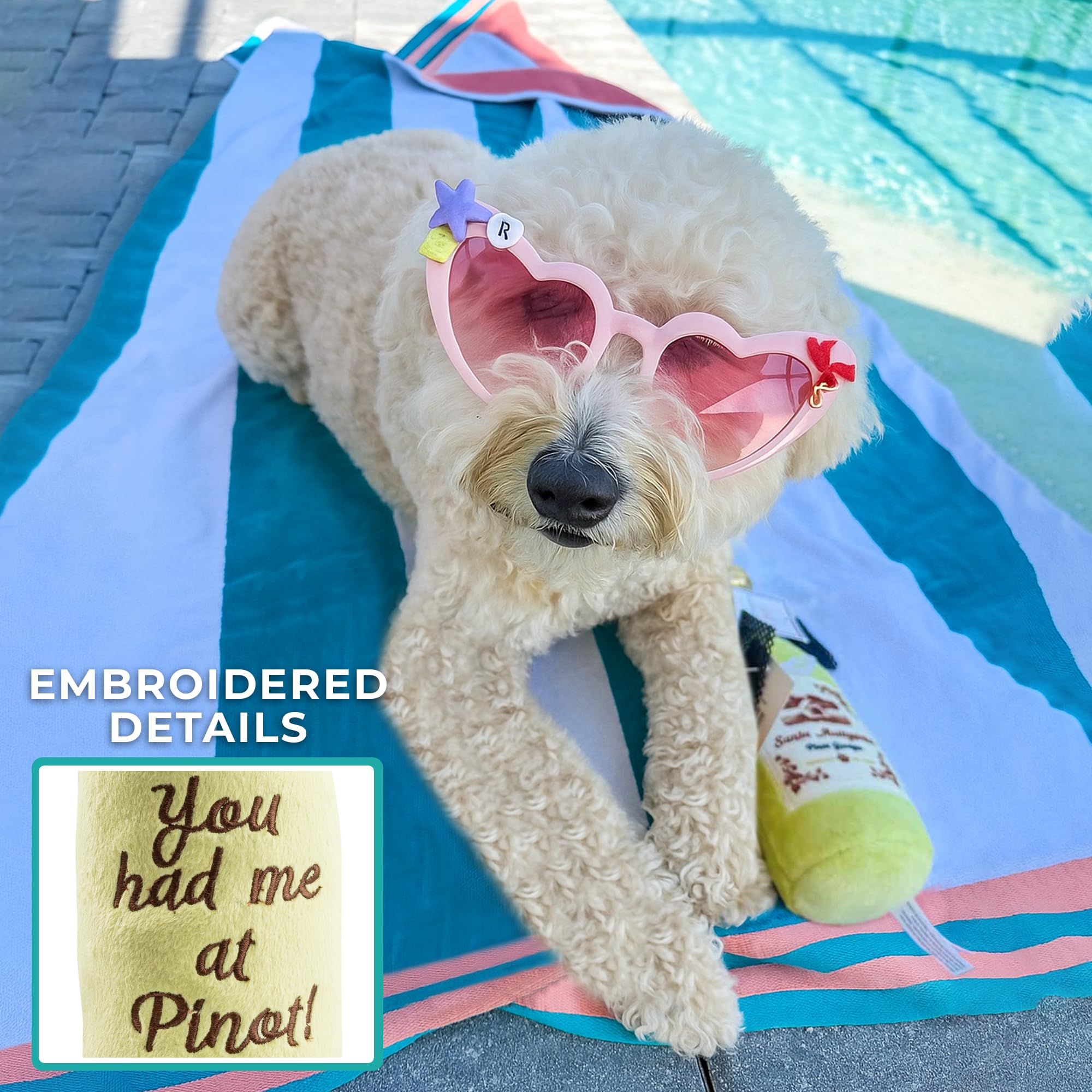 Premium plush material feels soft to the touch during cuddles and gentle nibbles.