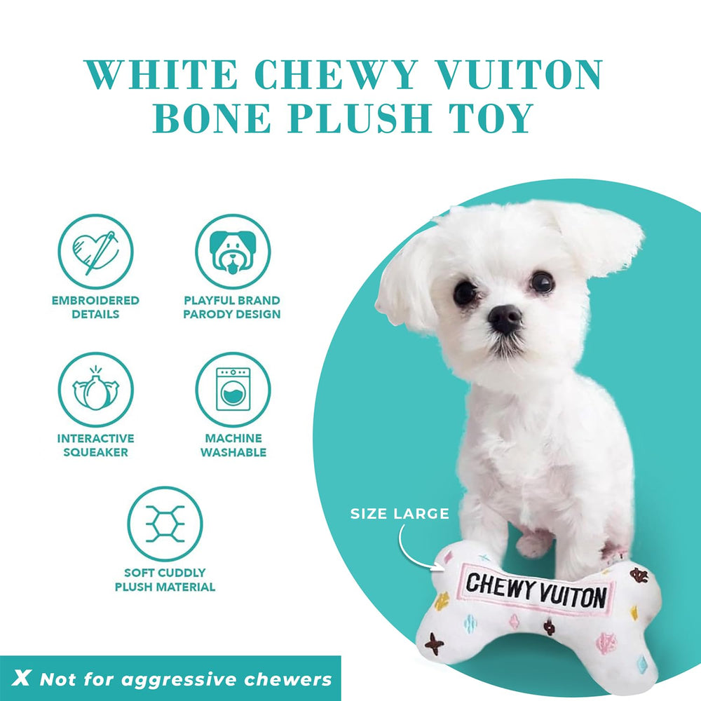 Haute Diggity Dog soft, durable plush material offers cozy, long-lasting play.