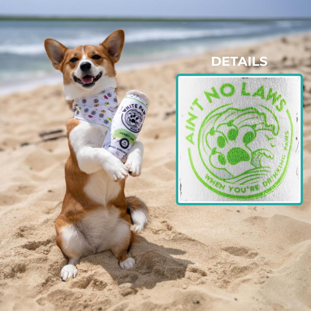 Haute Diggity Dog soft plush material feels luxurious and durable for daily fetch