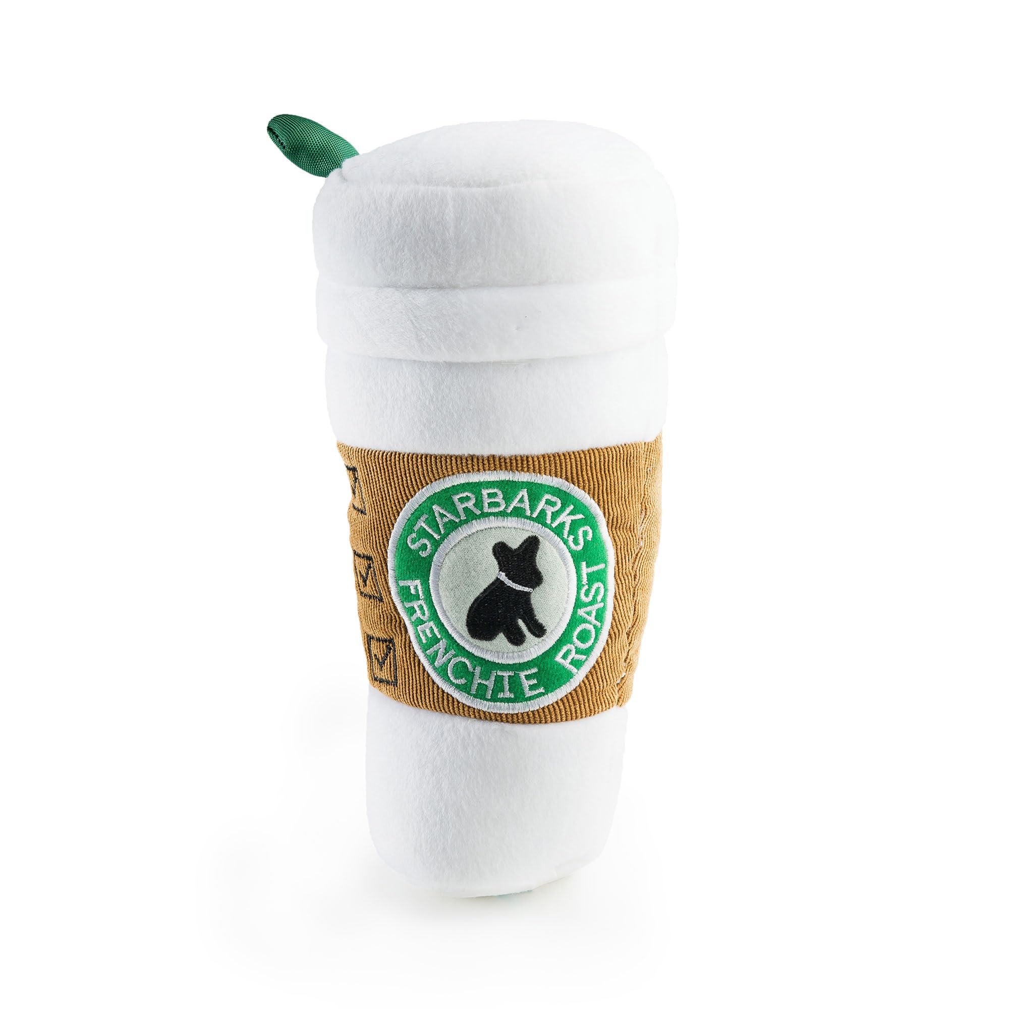 Haute Diggity Dog Starbarks Coffee Cup XL front view for playful fetch.