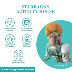 Haute Diggity Dog Starbarks embroidered Starbarks label adds designer charm to your pup's toy