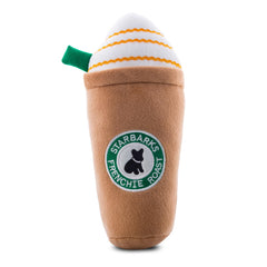 Haute Diggity Dog Starbarks Frappawcino plush toy with soft plush and squeaker for engaging play