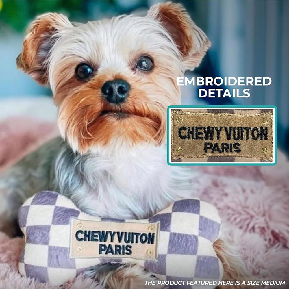 Haute Diggity Dog toy bundle display showcasing the four patterns for stylish dog toy rotation
