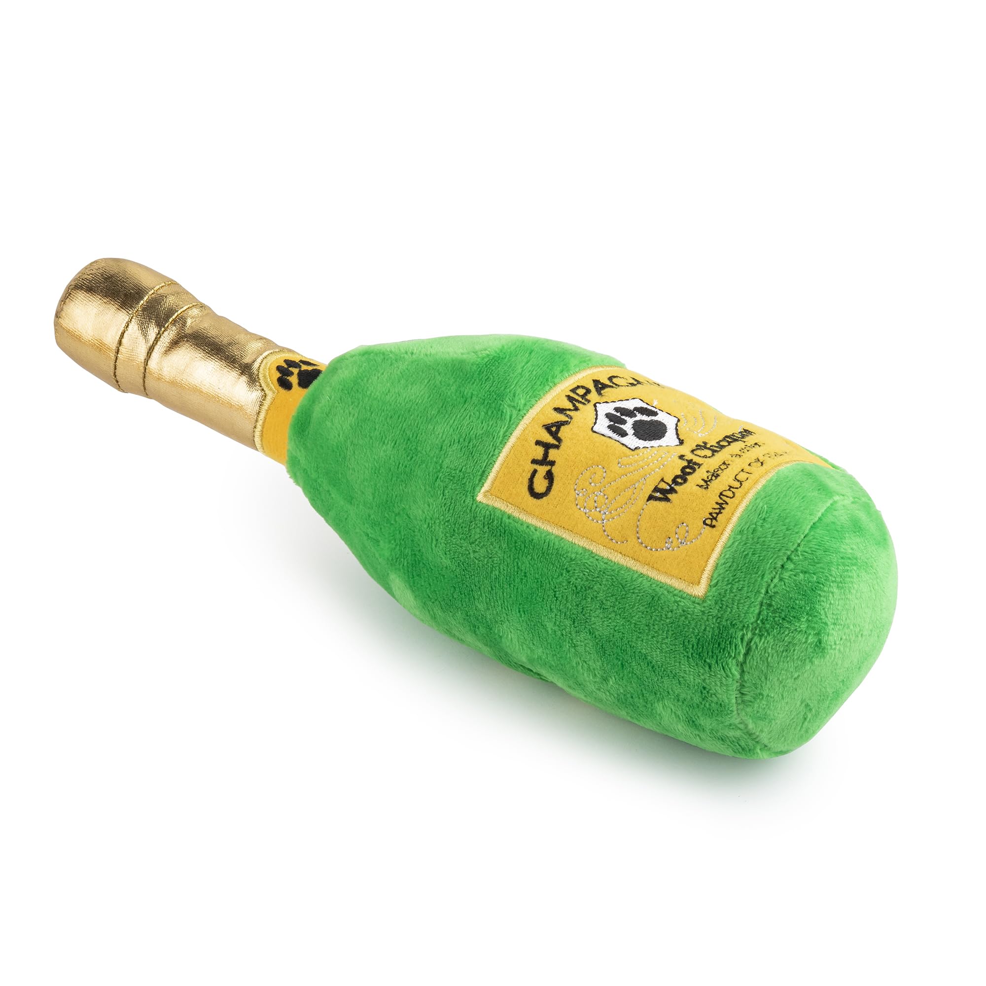 Embroidered details on Woof Clicquot Classic add style and pet appeal.