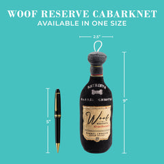 Haute Diggity Dog Woof Reserve Cabarknet plush texture providing soft, durable comfort.