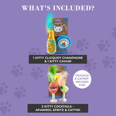 Haute Diggity Kitty Cattini plush offers elegant look for stylish, durable play.