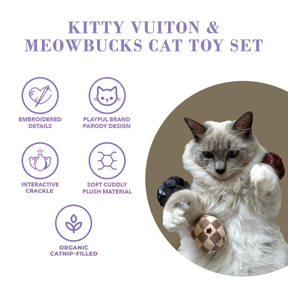 Haute Diggity Kitty Meowbucks Catpuccino Cup front view invites cozy toy sessions.