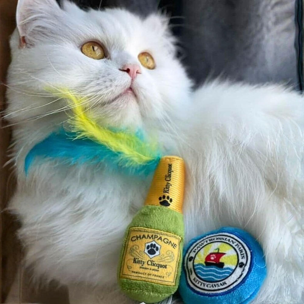 Haute Diggity Kitty soft indoor plush toy for calm companionship.