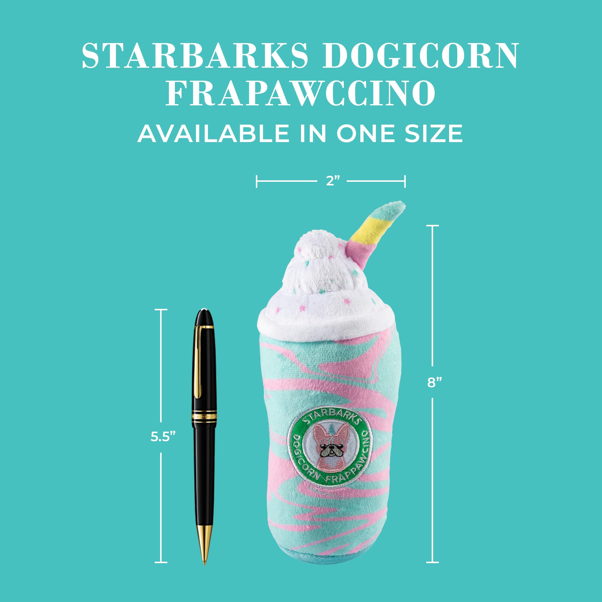 Haute Diggity Dog Starbarks Dogicorn Frapawccino machine-washable for easy care