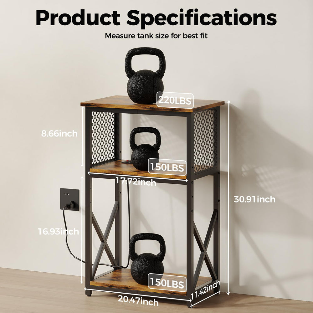 HavenlyYouth adjustable feet help prevent wobble on uneven floors.
