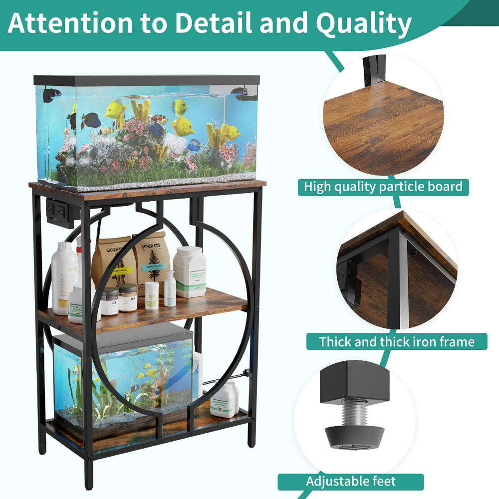 HavenlyYouth bottom shelf supports 150lbs for gear storage.