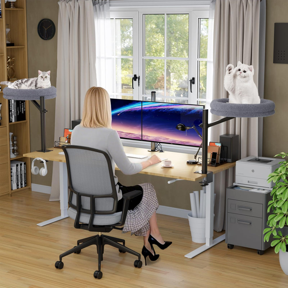 HavenlyYouth cat desk bed easy assembly with clear instructions and video guide.
