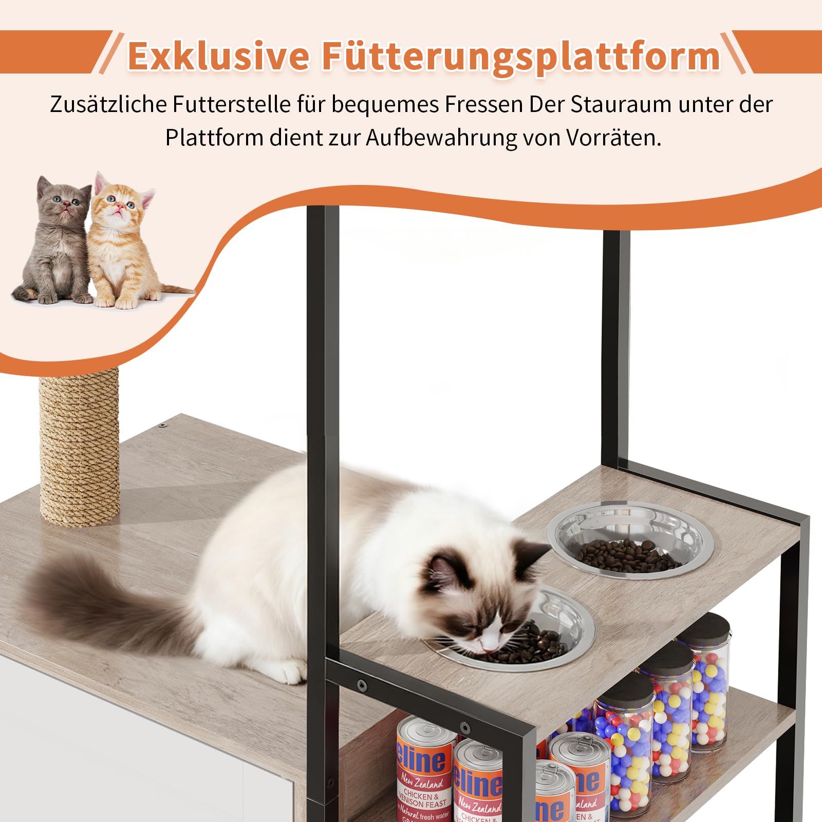 HavenlyYouth sisal scratching post encourages natural scratching and protects furniture.