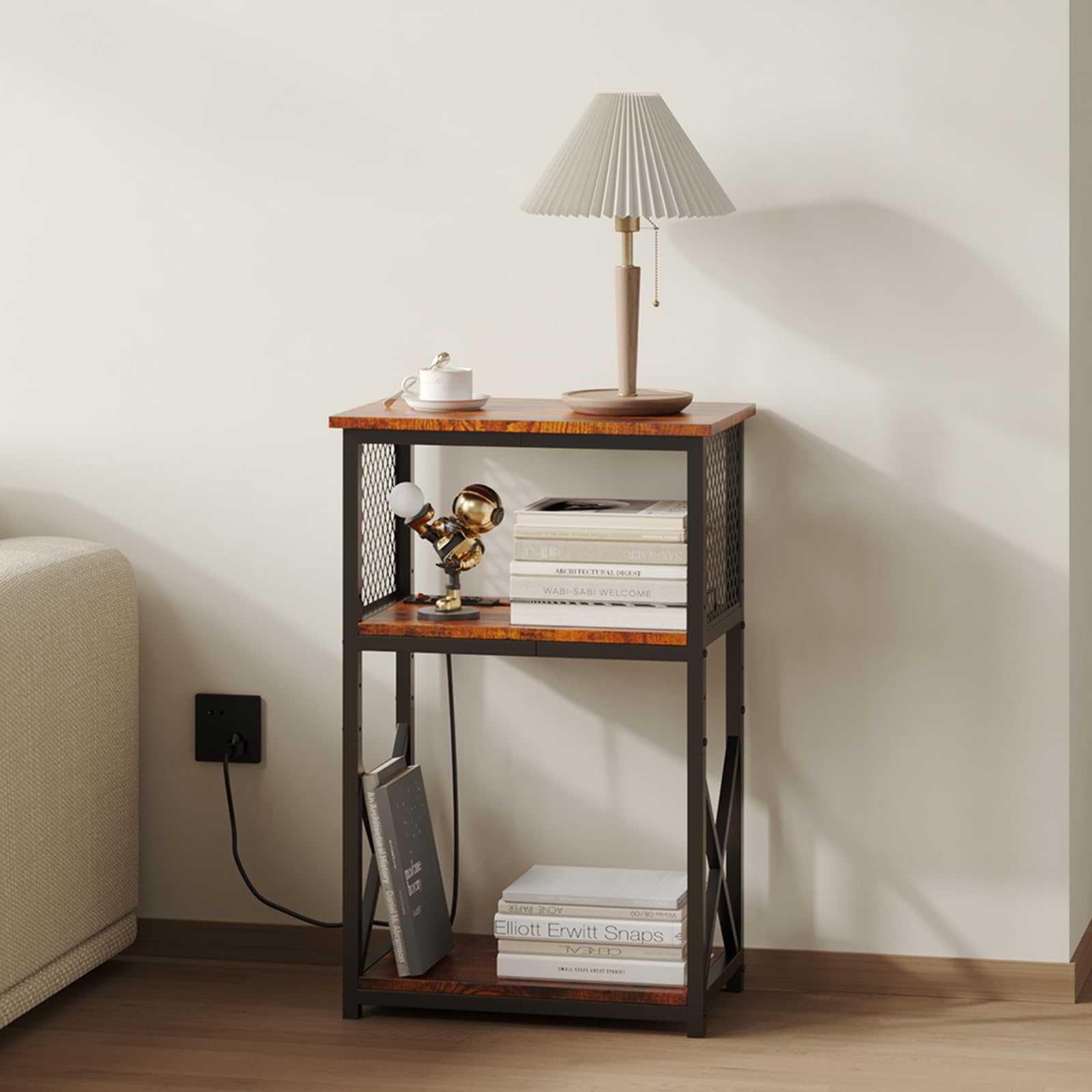 HavenlyYouth vintage retro-brown design complements home offices and living spaces.