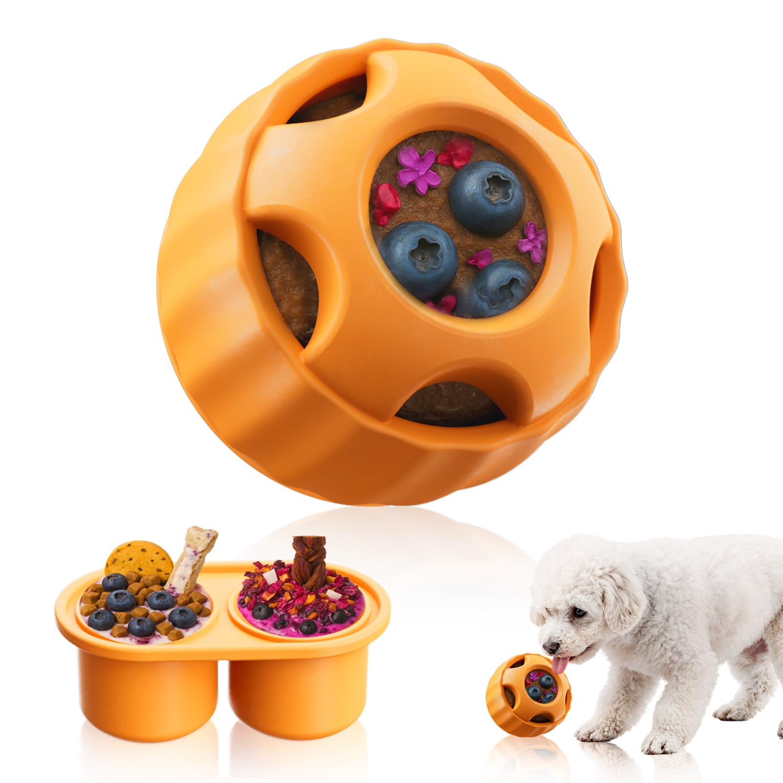 Havit juguete para perros con premios congelados, entretenimiento prolongado.