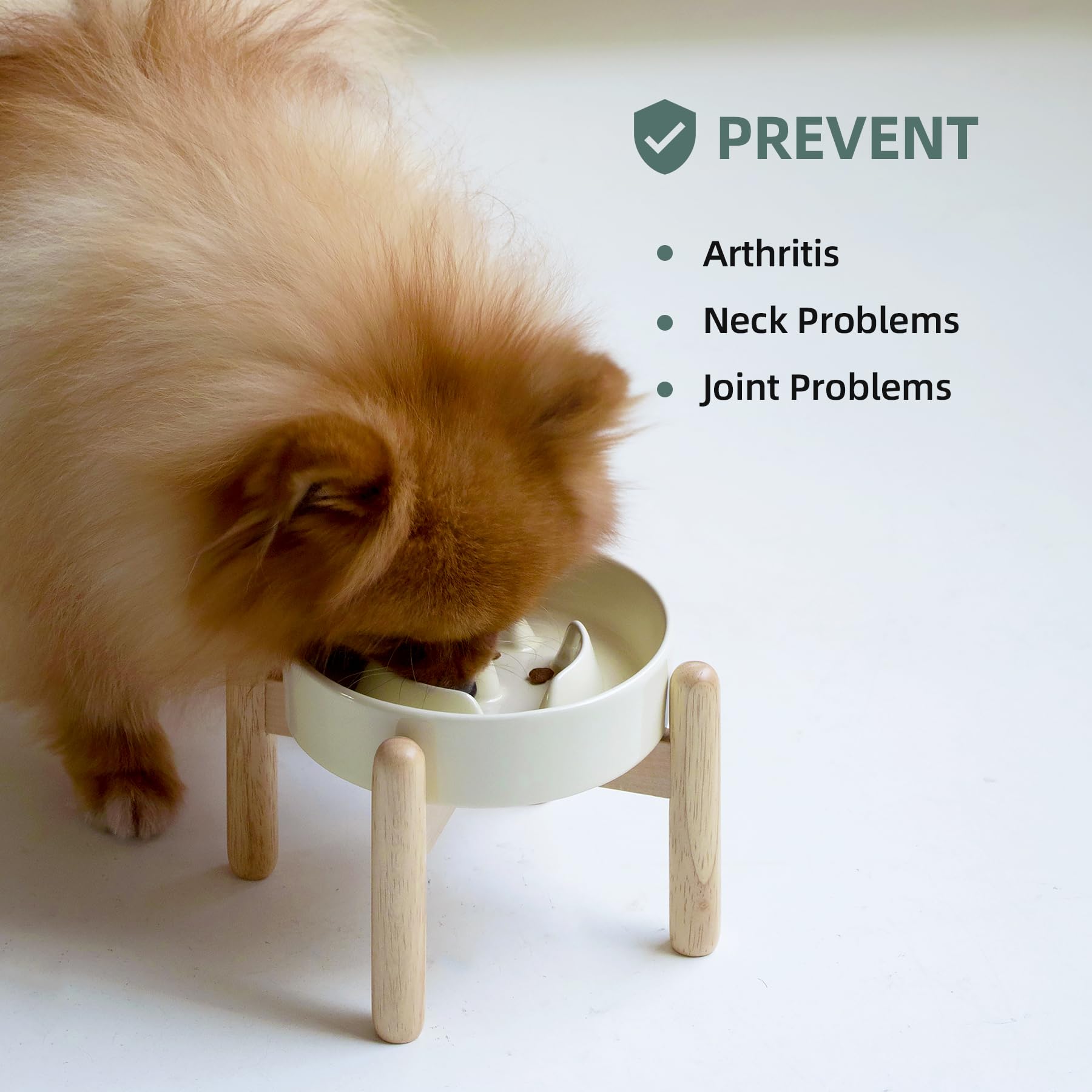 Havniva anti-slip base keeps the bowl steady during meals