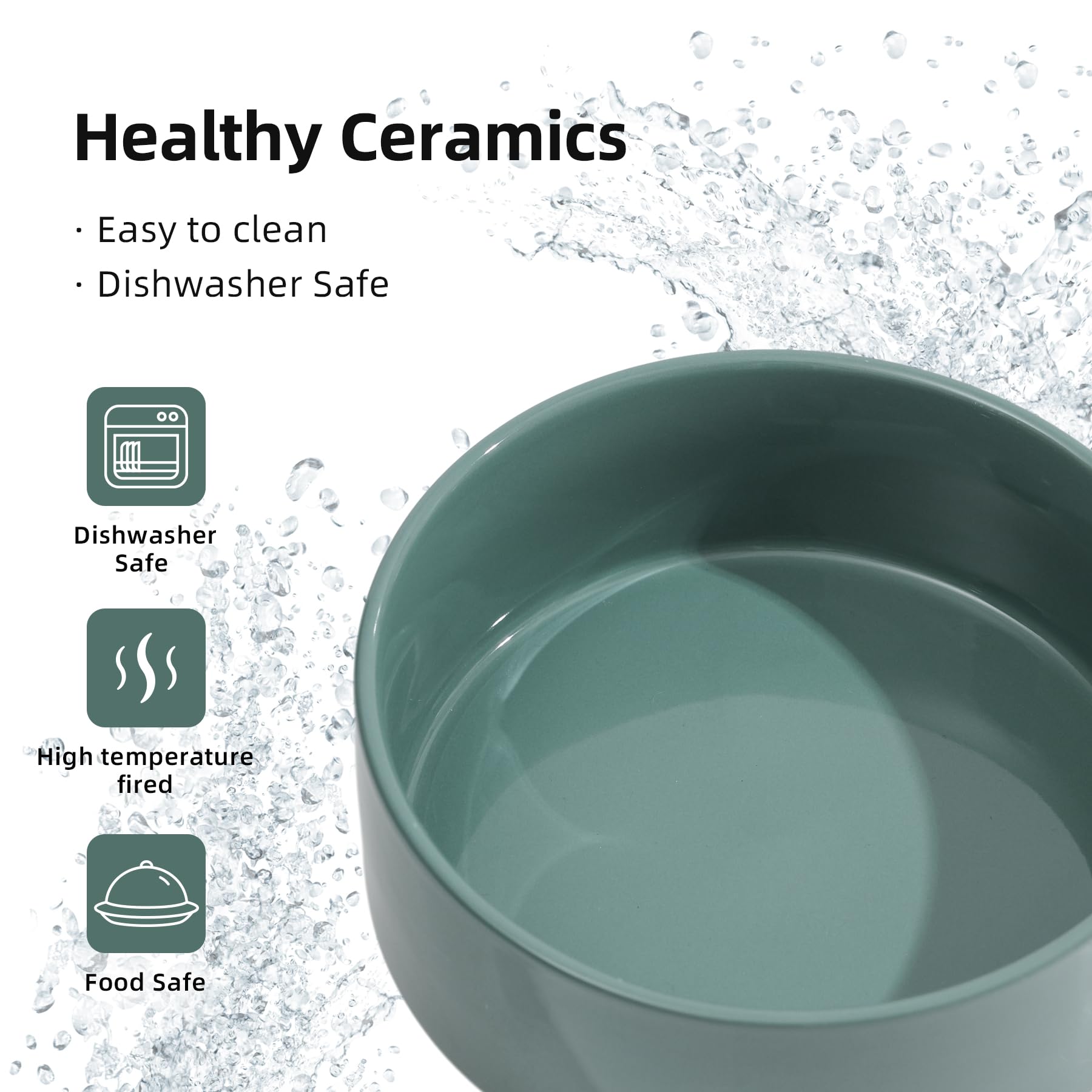 Havniva anti-slip stable stand keeps bowls in place during feeding sessions.