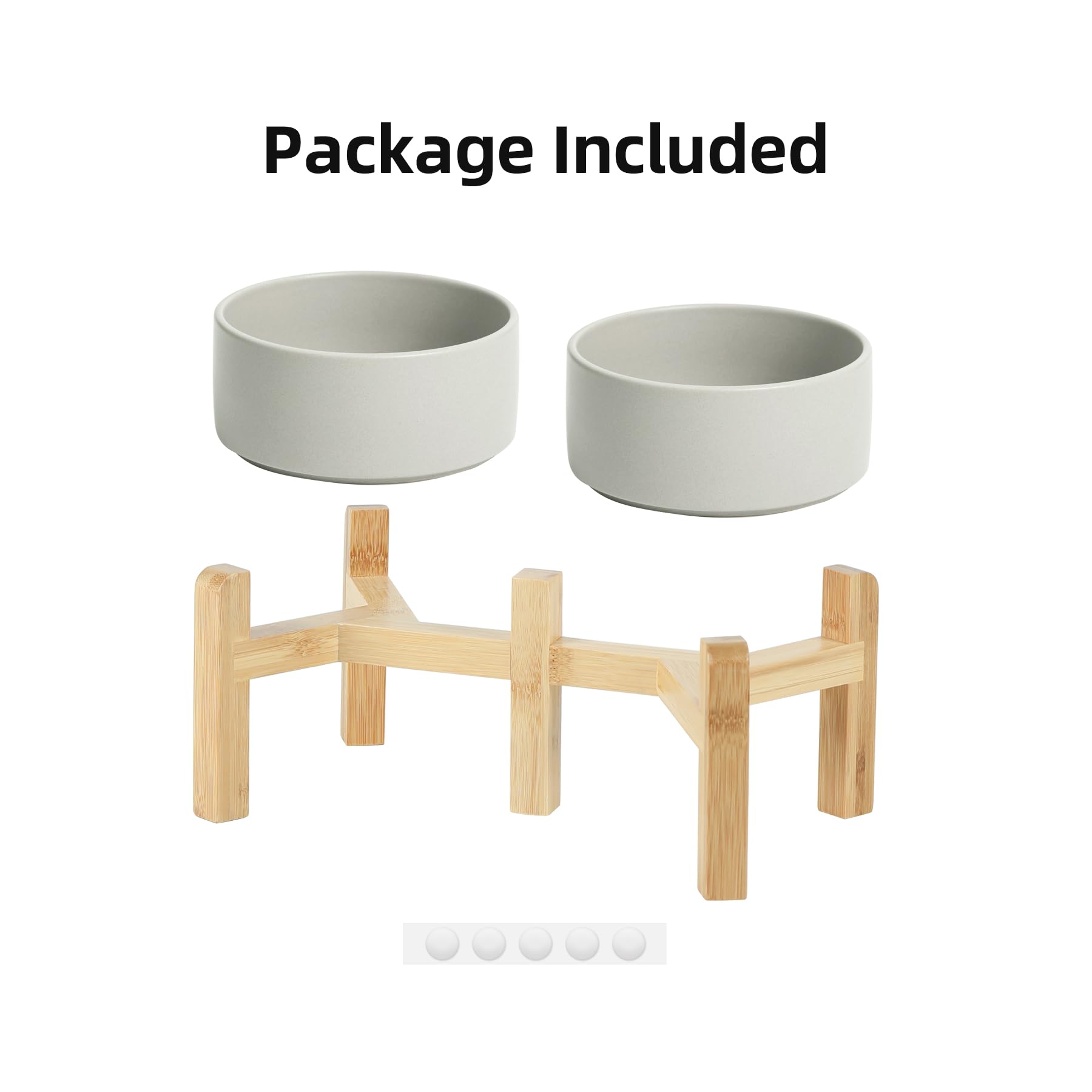 Havniva raised bowls with anti-slip base highlight stability during meals